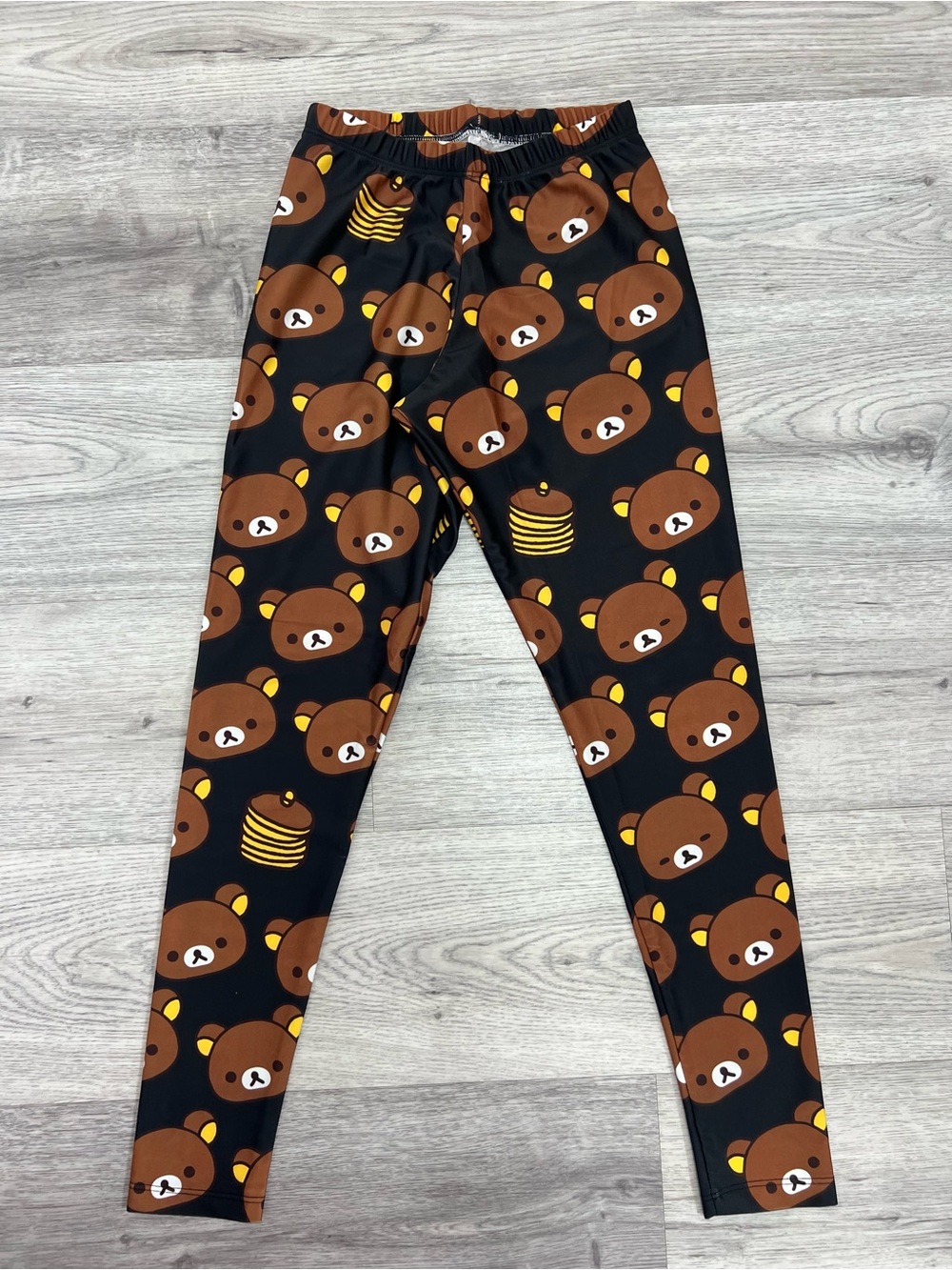 RARE 2014 JapanLA x Rilakkuma Leggings Pancake Print S